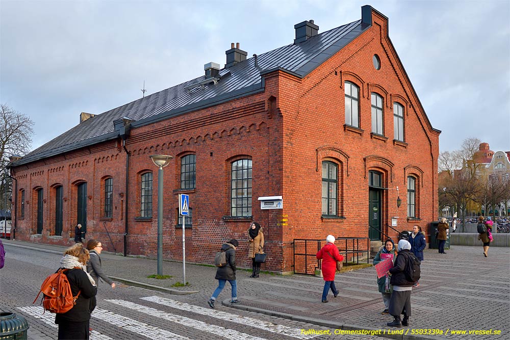 Gamla tullhuset vid Clemenstorget i Lund.