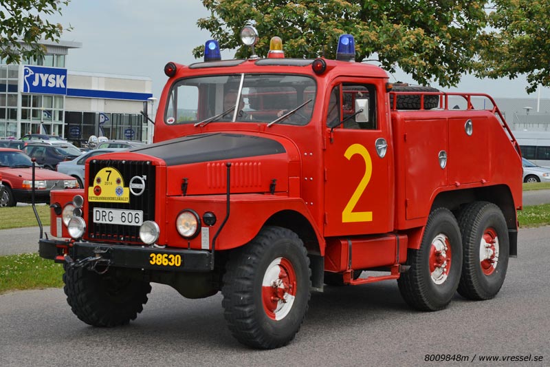 Veteranbrandbil i Sj�bo.
