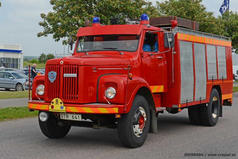 Veteranbrandbil i Sj�bo.