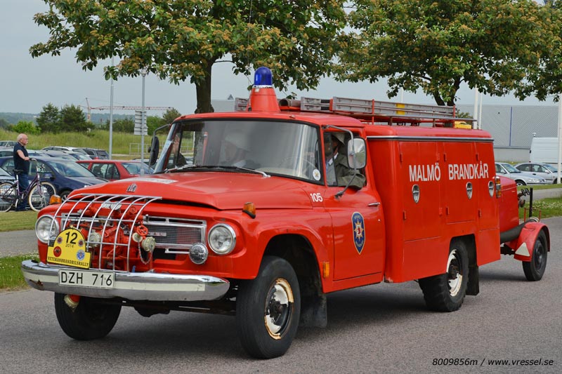 Veteranbrandbil i Sj�bo.