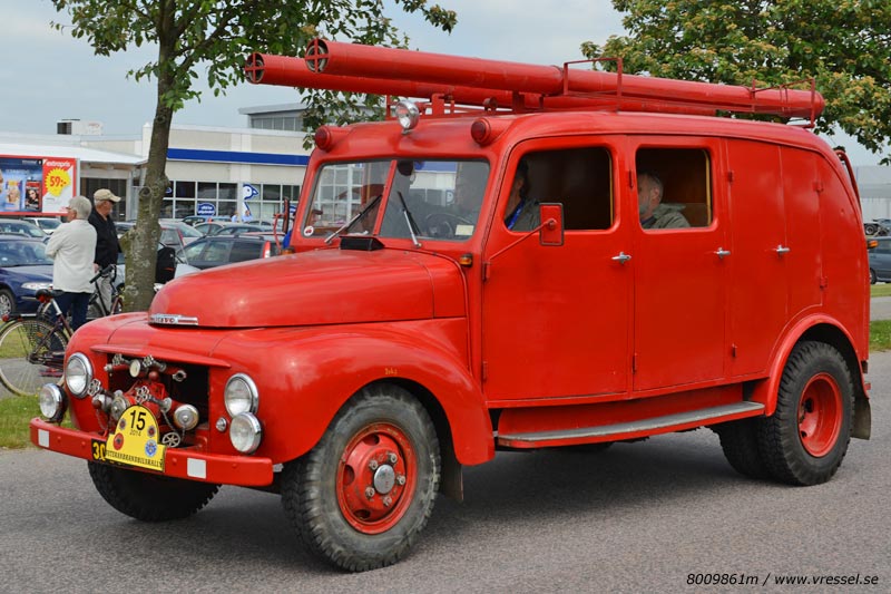 Veteranbrandbil i Sj�bo.
