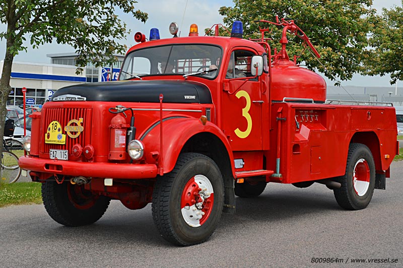 Veteranbrandbil i Sj�bo.