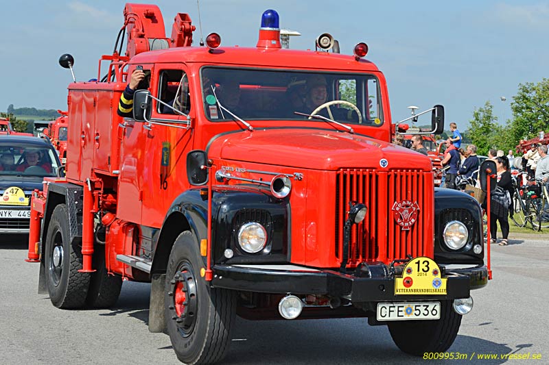 Veteranbrandbil i Sj�bo.