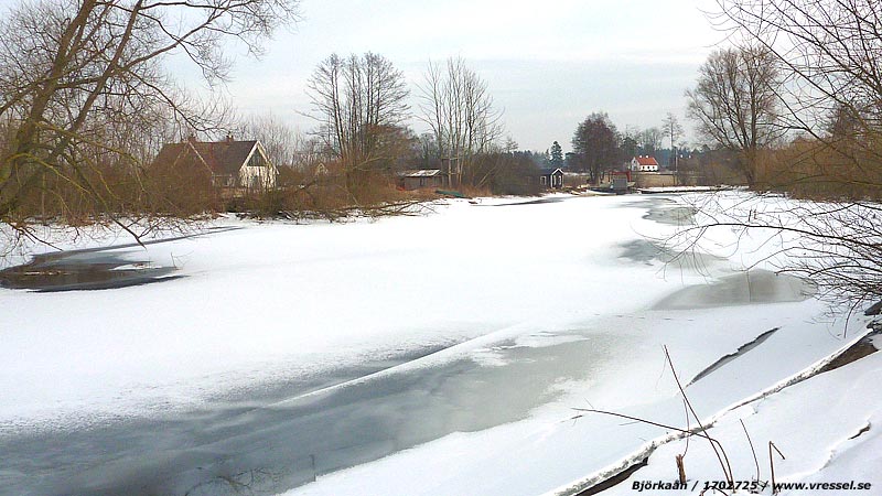Bj&ouml;rka&aring;n vid Vressel.