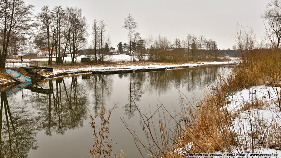 B&aring;tbryggan vid Vressel.